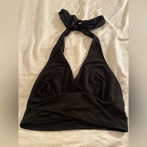 Garage Wrap Halter Top